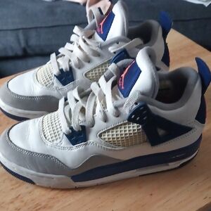 Jordan Kids Sneakers in Blue, White, and Gray